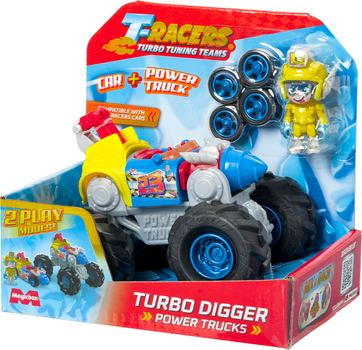 Ігровий набір Magic Box T-Racers Power Trucks Turbo Digger (8431618018019)