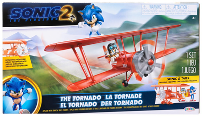 Ігрова фігурка Jakks Pacific Sonic The Hedgehog 2 The Tornado (192995404793)