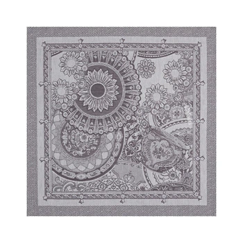 Салфетка из хлопкового жаккарда бежевая JACQUARD FRANCAIS "Porcelaine", 58x58 см
