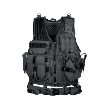 Розгрузка – жилет тактичний UTG (Leapers) Law Enforcement, колір Чорний, UTG 597 (PVC-V547BT)