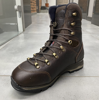 Черевики зимові жіночі Lowa YUKON ICE II GTX WS 39 р., dark brown (коричневі), зимові туристичні черевики