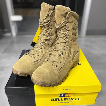 Берци Belleville KHYBER TR550WPINS, розмір 9.5/42.5 колір Койот, теплі, стандарт армії США