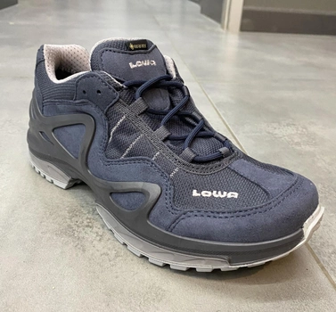 Кросівки трекінгові Lowa Gorgon Gtx Ws, 38 р, колір Синій (steel blue), легкі черевики трекінгові