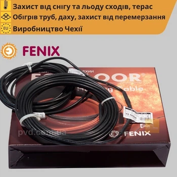 Греющий кабель Fenix ADPSV 30 - 114,0м (3400 Вт) для труб, водостоков и крыш