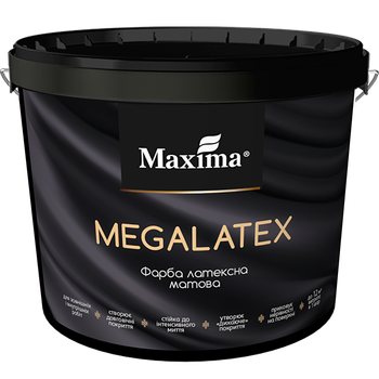 Краска латексная акриловая Maxima Megalatex матовая 7кг