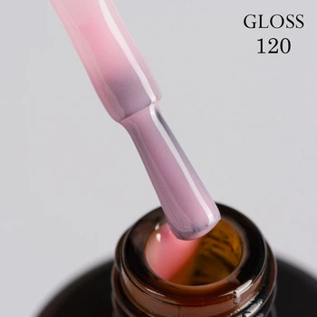 Гель-лак Gloss Company 120 нежно-розовый камуфлирующий 11 мл