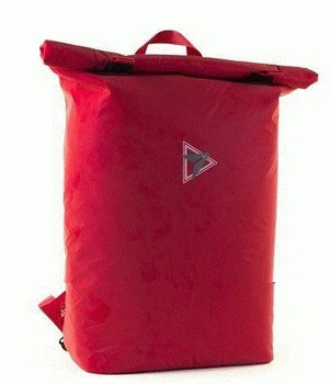 Рюкзак міський Roll-top Reflective Burgundy 40х29х14 см 16 л Yes
