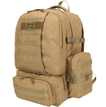 Тактический рюкзак Expedition Kombat Tactical 50л Койот (300870) Kali