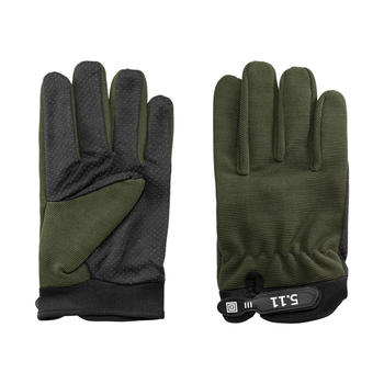 Тактические перчатки 5.11 с закрытыми пальцами Оливковый XL (511516) Kali