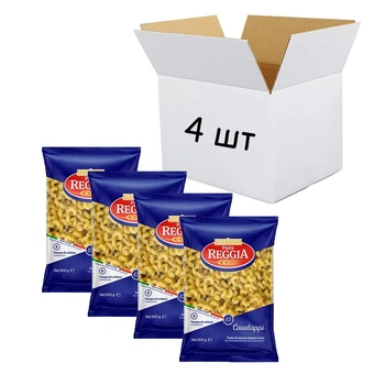 Макароные изделия Pasta Reggia Cavatappi (63) Спираль 500г х 4шт