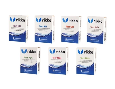 Лабораторія Rikka Maxi ( рН, GH, KH, NO3, PO4, NO2, NH3/4)
