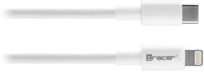 Кабель Tracer USB Type-C - Lightning 1 м White (TRAKBK47169)