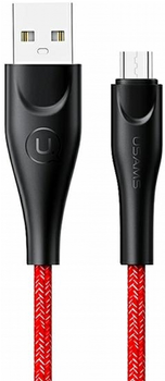 Кабель Usams U41 USB Type-A на micro-USB 2 A Fast Charge 1 м Red (SJ393USB02) (6958444983516)