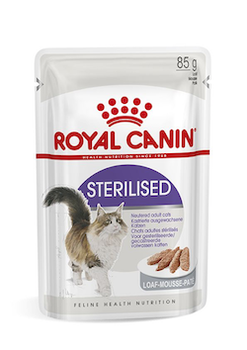 Вологий корм Royal Canin Sterilised Loaf для дорослих стерилізованих кішок та кастрованих котів 85 г (арт 41470010)