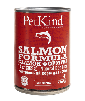 Влажный корм PetKind Salmon Formula для собак всех пород с диким лососем и сельдью (арт Pk00530)