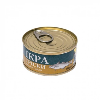Ікра тріски Острів 90 г