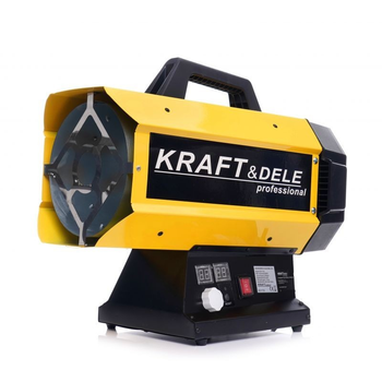 Газовый обогреватель (пушка) Kraft & Dele 25 кВт (320 м³/ч) 1.09 кг/ч + редуктор автомат (KD11731)