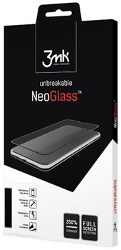 Szkło ochronne 3MK NeoGlass dla iPhone 11 Pro Max Czarny (5903108205962)
