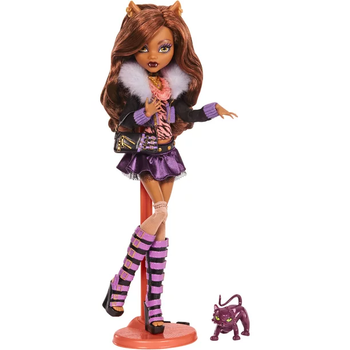 Лялька Монстер Хай Клодін Вульф базова репродукція Monster High Clawdeen Wolf Reproduction Mattel (HGC30)