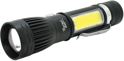 Ліхтарик ручний Watton WT-602 Cree T6+16SMD 3 режими Zoom 6800 mAh IP44 (YT29280)
