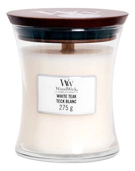 Ароматична свічка Woodwick White Teak 275 г (5038581062143)
