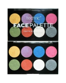 Краски для лица Technic Face Paint Palette - Metallic