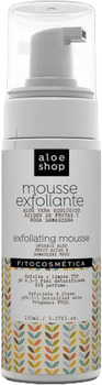 Pianka do mycia twarzy Aloe Shop Aloe Mousse Exfoliante 150 ml (8436039501386)