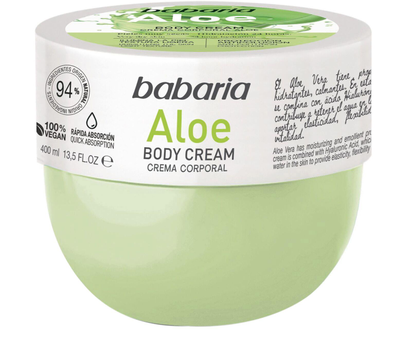 Крем для тіла Babaria Aloe Body Cream 400 мл (8410412100281)