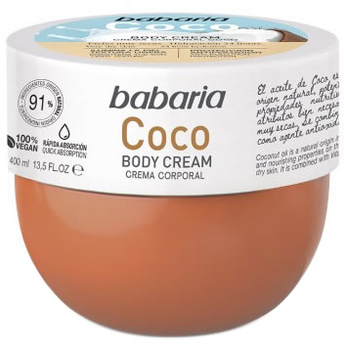 Krem do ciała Babaria Coconut Body Cream 400 ml (8410412100335)