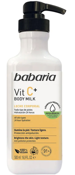 Молочко для тіла Babaria Vitamin C Body Milk 500 мл (8410412130097)
