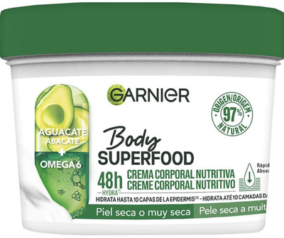 Крем для тіла Garnier Body Superfood Nourishing Avocado Body Cream 380 мл (3600542470377)