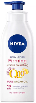 Молочко для тіла Nivea Q10 + Argan Oil Firming Body Milk 400 мл (4005900862389)