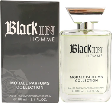 Парфюмированная вода для мужчин Morale Parfums Black in Homme 100 мл (3104298740635)