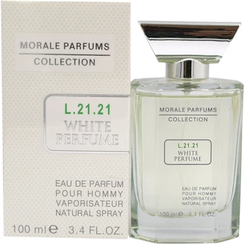 Парфумована вода для чоловіків Morale Parfums L.21.21 White Parfume 100 мл (3103902547103)