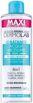 Woda micelarna Dermolab 6 w 1 Acqua Micellare Idratante nawilżająca 400 ml (8009518363364)