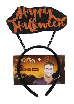Обруч на Хелловін HALLOWEEN LIDL обідок Happy Halloween (F2-00570)