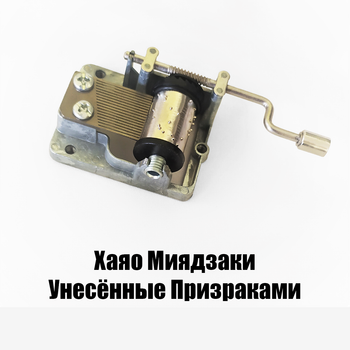 Механізм музичний для скриньки Хаяо Міядзакі Віднесені привидами 45х35 мм