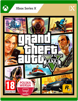 Гра XSX Grand theft auto V (Blu-ray диск) (5026555366830)