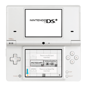 Консоль Nintendo DS i Модифицированная 1GB White + 10 Встроенных Игр Б/У