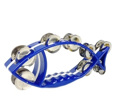 Тамбурин в форме рыбы Alice ATB003 Blue