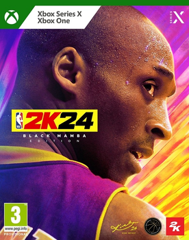 Gra XOne/XSX NBA 2K24 Edycja czarnej mamby (płyta Blu-ray) (5026555368469)