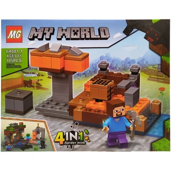 Конструктор "Minecraft" Bambi 64001-1 105 деталей Вид 1