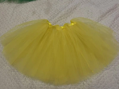 Спідниця пачка з фатину Handmade 3-8 років 98-128 см Жовта