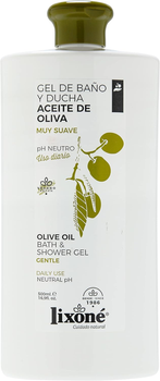 Żel pod prysznic Lixone Olive Oil Bath And Shower Gel 500 ml (8411905009227)