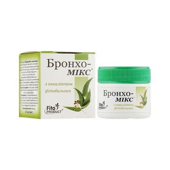 Фитобальзам FitoProduct "Бронхо-Микс " с эвкалиптом, 20 мл