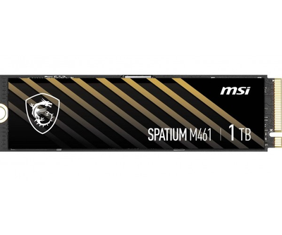 Накопичувач SSD 1TB MSI Spatium M461 M.2 2280 PCIe 4.0 x4 NVMe 3D NAND TLC (S78-440L1D0-P83)