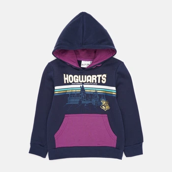 Дитяче тепле худі для дівчинки Disney HW1041 110-116 см Наві (3609086799166)