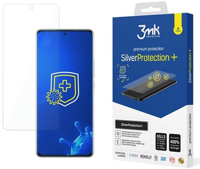 Захисна плівка 3MK Silver Protect+ для Xiaomi 12 Pro антимікробна (5903108455510)