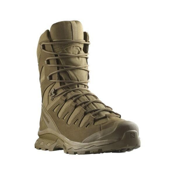 Мужские тактические зимние берцы Salomon Quest 4D Forces High GTX размер 42 27 см Койот