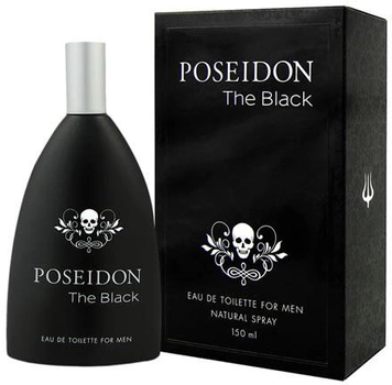 Woda toaletowa Poseidon The Black Men 150 ml (8411047151242)